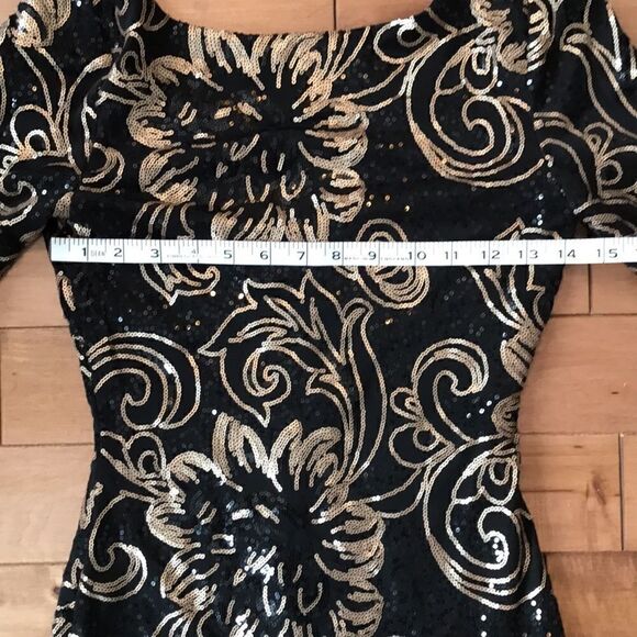 Le Château floral sequins dress - Picture 5 of 8